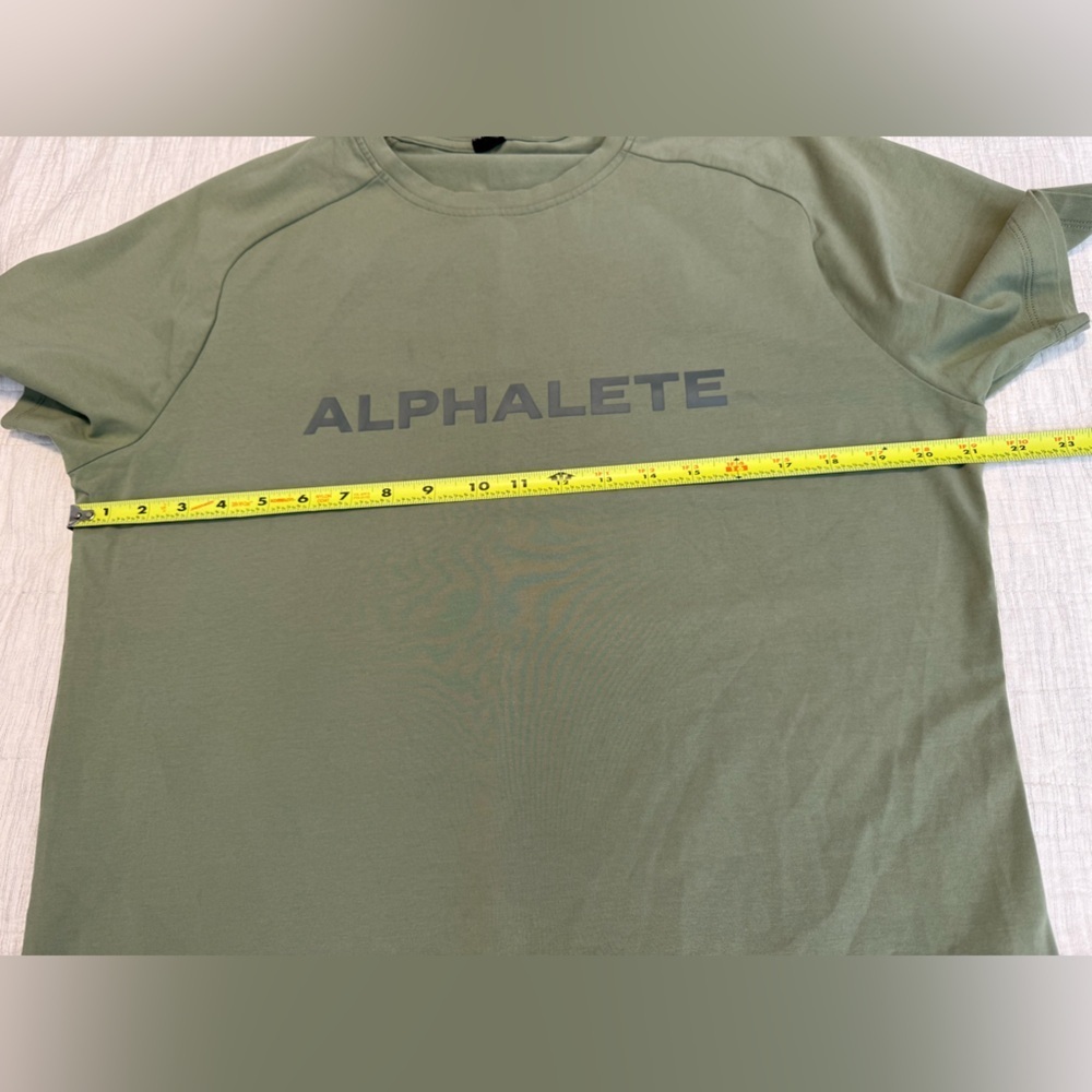 Alphalete Short Sleeves | Core Tee – Sage - Picture 3 of 5